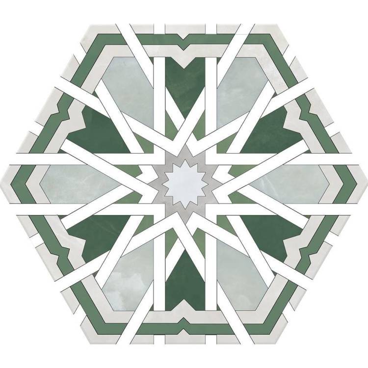 Керамогранит Monopole Radiant Green 20x24