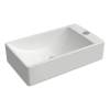 Раковина Aqueduto Pequeno PEQR0210 38x22, белый глянцевый