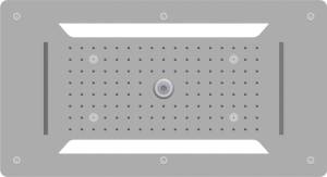 Верхний душ RGW Shower Panels SP-71