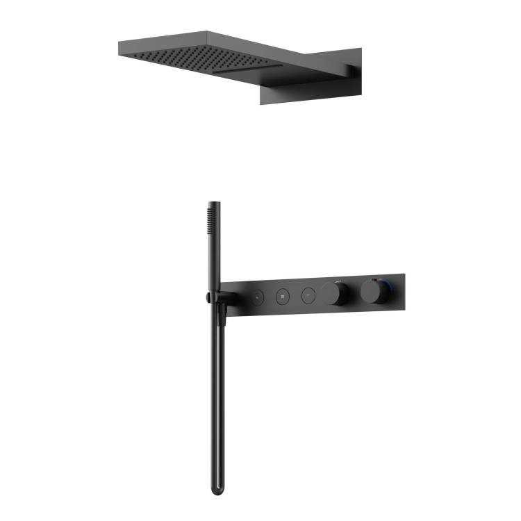 Душевая система Sancos Linn SC9023MB черная