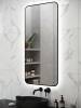 Зеркало Watersense Rita Black Soft Line W00921 LED подсветка, сенсор на взмах, 60x120 фото 6