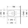 Унитаз подвесной Duravit DuraStyle Rimless 2559090000 фото 4