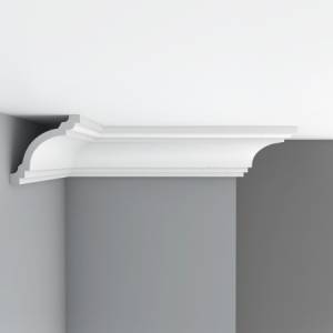 Плинтус потолочный гладкий DECOMASTER 96275 240x14.2x14
