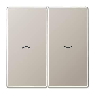 Клавиша двойная жалюзийная Jung LS 990 edelstahl ES2995P