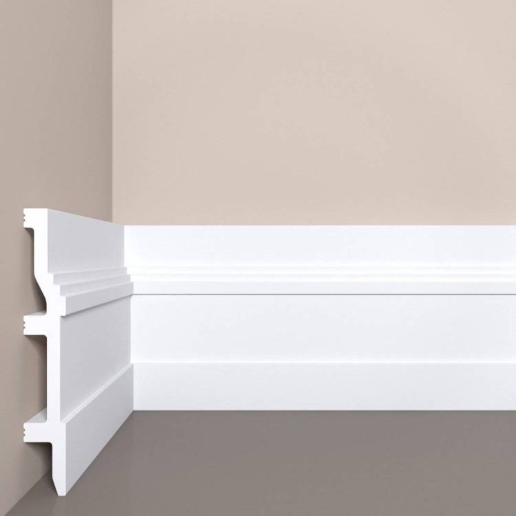 Плинтус напольный Bello Deco XPS POLYMER П 8 00-00004591 200x2.2x15