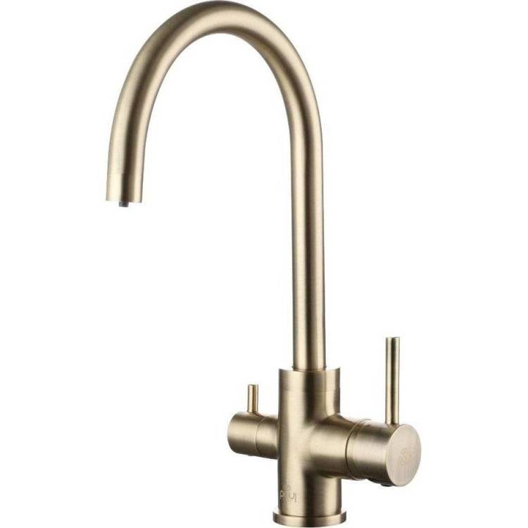 Смеситель для кухни Paulmark Essen Es213211-BR бронза