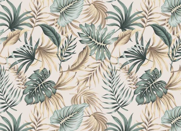 3D Фотообои Artegrafico «Тропический декор» FD-003 акварель