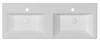 Раковина Isvea SistemaV 10SV53120SV белая, 121x45.5