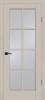 Межкомнатная дверь Profilo Porte PSC-41 полотно Шеллгрей, стекло сатинат матовый 900x2000