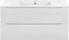 Тумба для комплекта Vincea Mia 100, подвесная, белая глянцевая