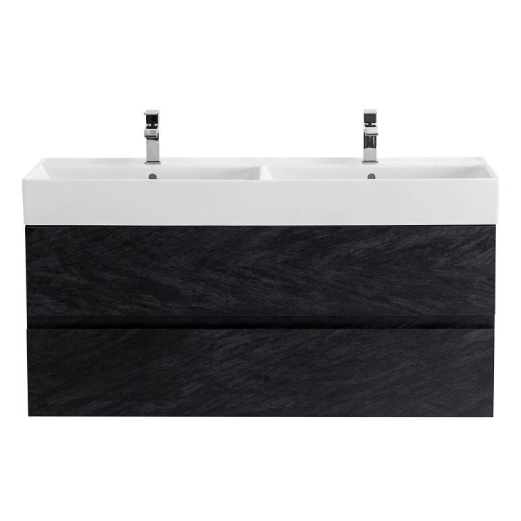 Тумба под раковину Cezares MOLVENO 46-120-2C-SO-2-NR Nero, 120x46x50
