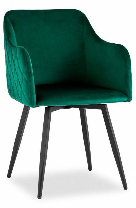 Кресло Stool Group Ника MC66-5F KD HLR-56 велюр изумрудный