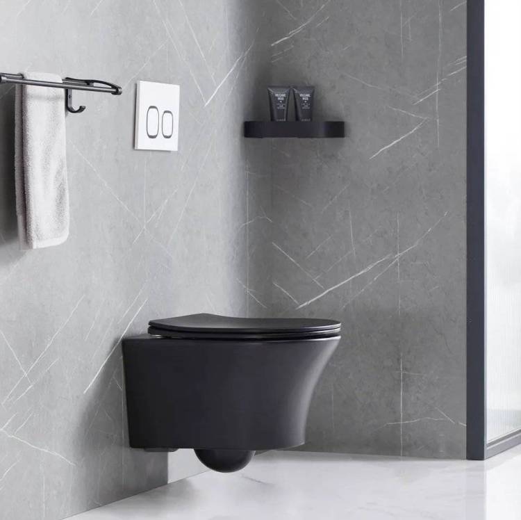 Унитаз подвесной Cerutti Spa ADIGE Aria MB CT9246 матовый черный