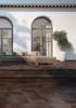 Ступень Gres de Aragon Metal 906866 Peldano Redondo Red 32.5x33 фото 3