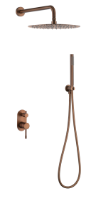 Душевой комплект Boheme Uno 464-BRB Brushed Bronze