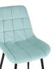 Набор из 4 стульев Stool Group Флекс AV 405-N20-08(P) X4 светло-голубой фото 8