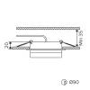 Встраиваемый cветильник Wolta Luce WDL-GX53/06W-R фото 9