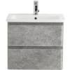 Тумба с раковиной Belbagno Albano-Cer ALBANO-CER-500-2C-SO-CVG 47x44x50 Cemento Verona Grigio подвесная с двумя выкатными ящиками