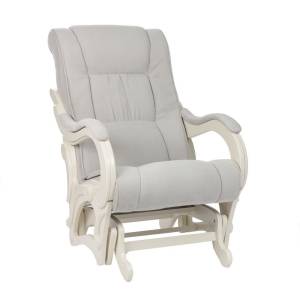 Кресло-качалка Leset Модель 78 2000000069036 Дуб шампань/Verona Light Grey, с маятниковым механизмом