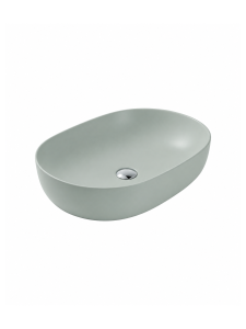 Раковина Knotlor Синтез CBR0490BEM 49 см, сланцевый матовый