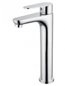 Смеситель для раковины Wonzon & Woghand WW-A40232-CR высокий, хром