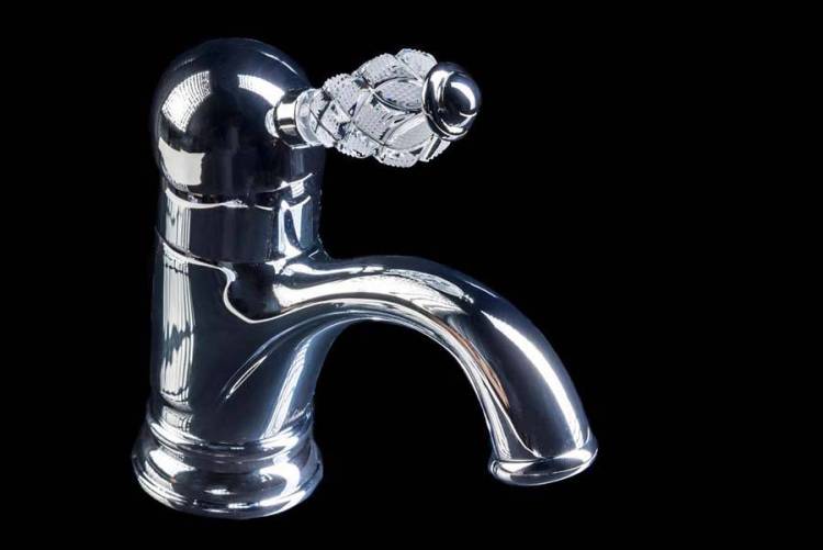 Смеситель для раковины Boheme Crystal 261-CRST хром