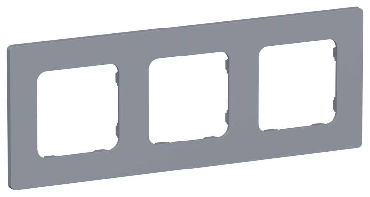 Рамка 3-постовая IEK Flite FI-M32-32-20-K35 маренго