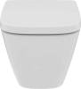 Комплект  Чаша для унитаза подвесного Ideal Standard I.Life B T461401 безободковая, euro white + Крышка-сиденье Ideal Standard I.Life B T468301 с микр фото 3