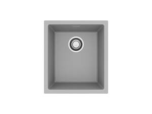 Мойка кухонная Alveus Granital Omni 20 1150045 Concrete-G81 с сифоном, 45x45