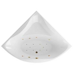 Акриловая ванна Excellent Glamour RELAX WAEX.GLA15.RELAX.GL 150x150 золото