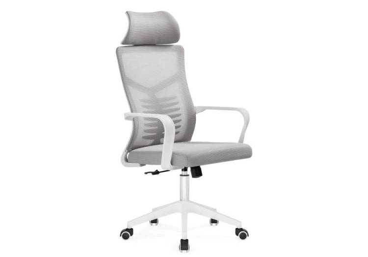 Кресло компьютерное Woodville Montana 15620 light gray/white