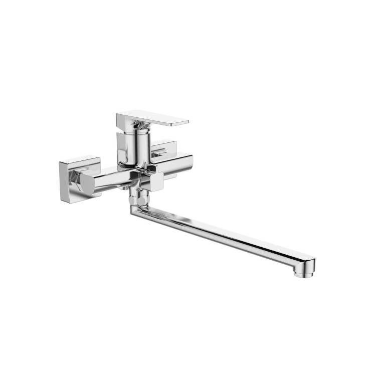 Смеситель универсальный Avrora Victoria AV3730 с поворотным изливом, хром