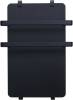 Полотенцесушитель электрический Allen Brau Infinity 00325637 100x44 черный фото 2