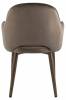 Стул Stool Group Венера Диамант MC16-2YS KD HLR-49 (NP) 2X велюр коричневый, ножки дерево (набор 2 шт) фото 4
