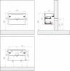 Мебель для ванной BelBagno Etna 100 rovere grigio фото 4