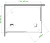 Душевой уголок Royal Bath HPD RB 9120 HPD-C 120x90 фото 4