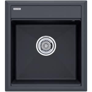 Мойка кухонная Paulmark Stepia PM114651-AN 46x51 антрацит
