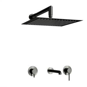 Душевой комплект Wasserkraft Rhein (Рейн) 9951.99DVR2.019.118.443GR графит