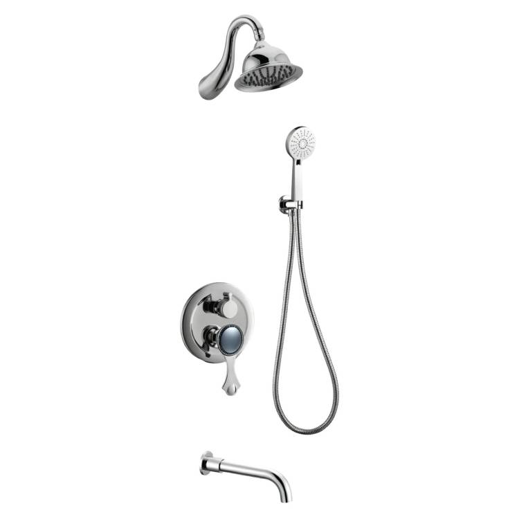 Душевая система Bronze de Luxe Yasmina NT800/B02-2 встраиваемая