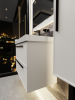 Тумба с раковиной La Fenice Elba Twin Bianco NFNC-01-ELB-B-90-2-3-90-2L белая матовая, 90 см фото 5