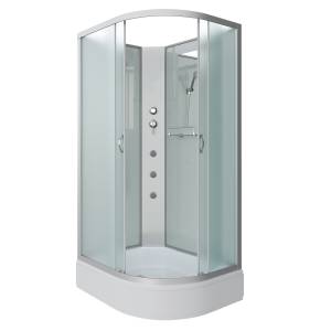 Душевая кабина Niagara Classic NG-33394-14LBKG (1300x900x2000) средний поддон (26см)
