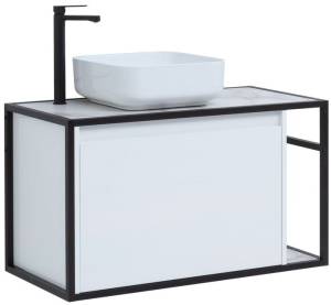 Тумба под раковину Aquanet Nova Lite Loft 90 261652 белый