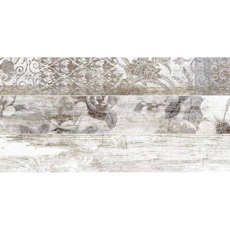 Керамическая плитка Laparet Next 34100 Серый Узор 25x50