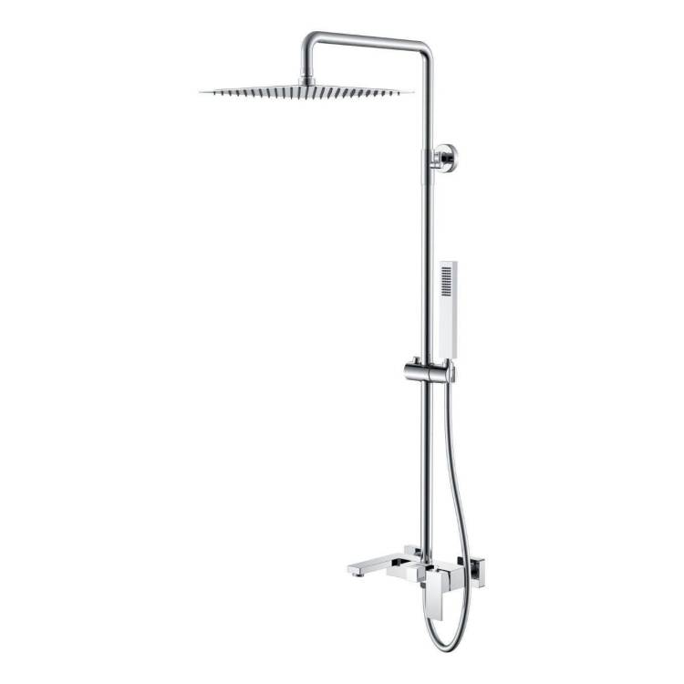 Душевая стойка Boheme Qubic 478-CR хром