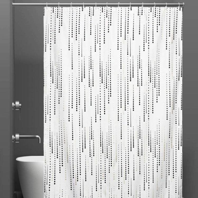 Штора для ванной Bath Plus Charme Red ch-21310 180х200, Mizzle II Drops
