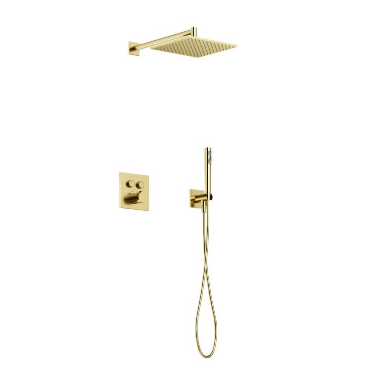 Душевая система Sancos Linn SC9022BG золото брашированное