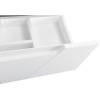 Тумба с раковиной Belbagno Vittoria VITTORIA-900-2C-SO-BL-P 90x45x57 Bianco Lucido подвесная с двумя выкатными ящиками фото 11
