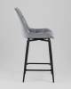 Стул полубарный Stool Group Флекс AV 405-V12-K14PM-9005(PP) Серый фото 4