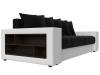Диван прямой Лига Диванов Дубай 31502 Черный\Белый фото 3