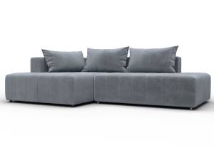 Диван угловой Лига Диванов Лига-103 134807L Серый